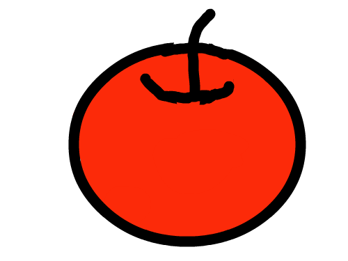 사과 : 내가 그린 사과 스케치판 ,sketchpan