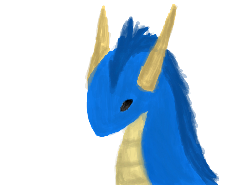 블루드래곤 두상 : 뭐야이건 스케치판 ,sketchpan