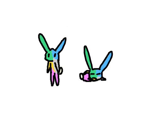 토끼토끼 : 작다.. 스케치판 ,sketchpan