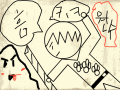 원수 : 원수를갚는 졸라맨 스케치판 ,sketchpan