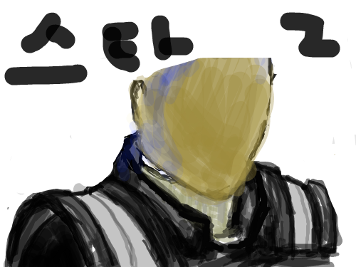 맷호너 : 포기했음요 얼굴은 초딩실력으로 부족 스케치판 ,sketchpan