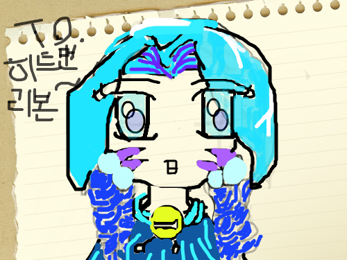 주카 : 주카 한번 그려봤는데 정말 힘들더라고요. 이거 색칠은 더욱더 어려워서 힘들었어요. 스케치판 ,sketchpan