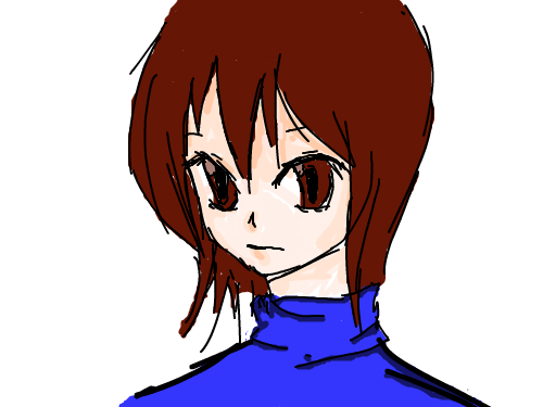 마법소녀 심심 : 이어그리기를 한것 스케치판 ,sketchpan