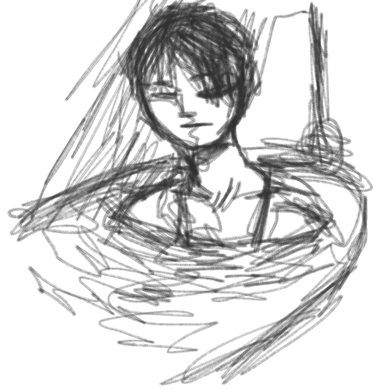 잠이안오고.. : 잠이안오고 좀심심해서 스케치판 ,sketchpan