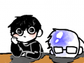 붜에에에 : 자캐+오너 스케치판 ,sketchpan