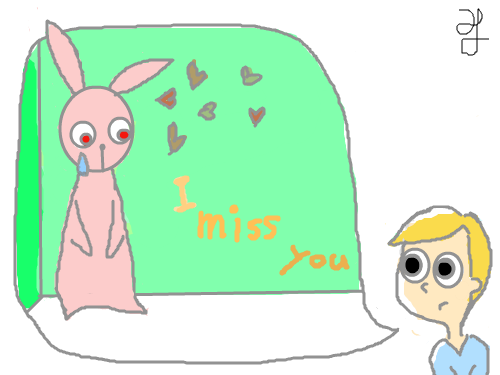 보고싶다 : I miss You 스케치판 ,sketchpan