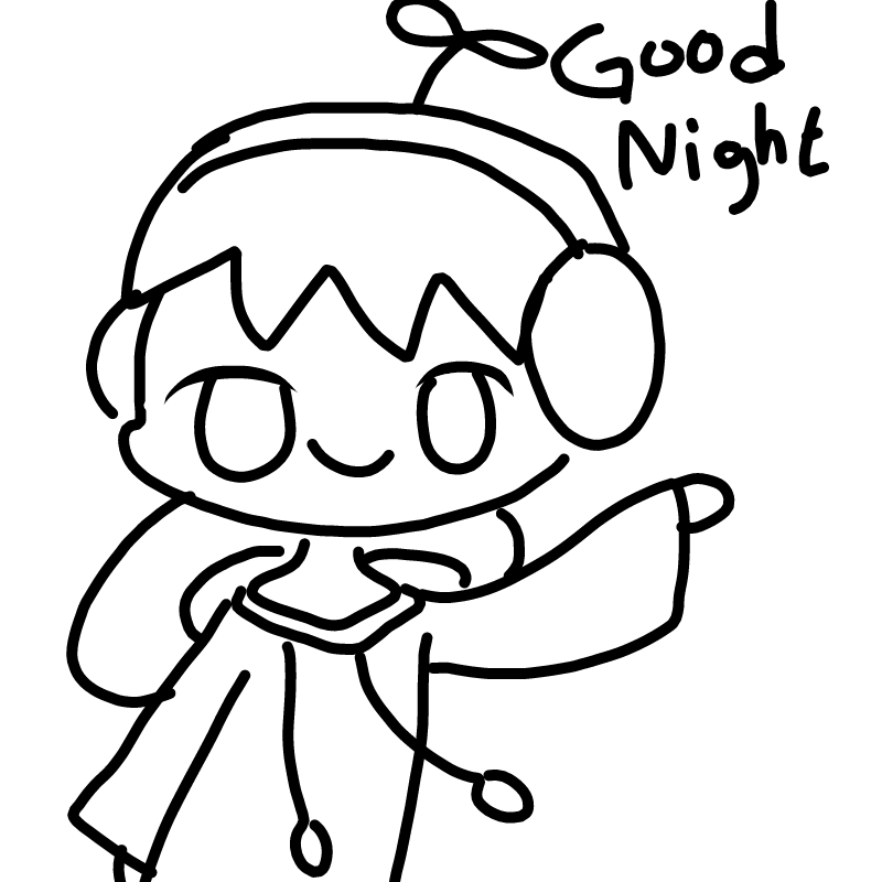 굿나잇~ : 굿나잇~ 스케치판 ,sketchpan