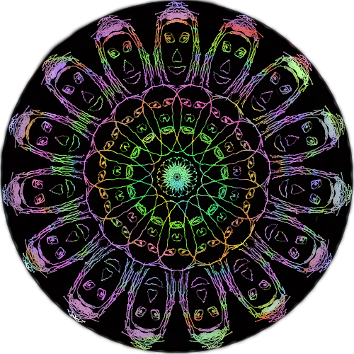 얼굴들 : 얼굴 스케치판 ,sketchpan