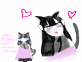 뉸뉴뉸뉴님.. : 뉸뉴뉸뉴님이 그려주셨어요♡예쁩니다! 스케치판 ,sketchpan