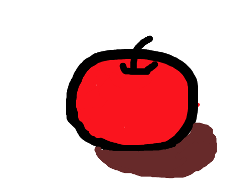 사과 : 사과... 스케치판 ,sketchpan