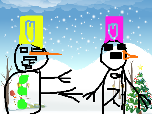 겨울 그림 : 러브러브 스케치판 ,sketchpan