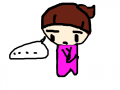 뻘쭘모드; : 제 자캐가 뻘쭘해 하는 모습임다; 스케치판 ,sketchpan