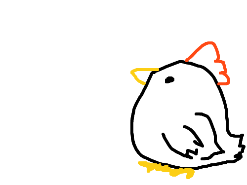암탉 : 별 거 아닌데 눈알 빠질 것 가태여 이거 되게 힘드네요 스케치판 ,sketchpan