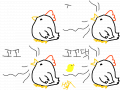 암탉 : 별 거 아닌데 눈알 빠질 것 가태여 이거 되게 힘드네요 스케치판 ,sketchpan