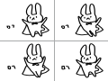 토끼춤 : 토끼춤 스케치판 ,sketchpan