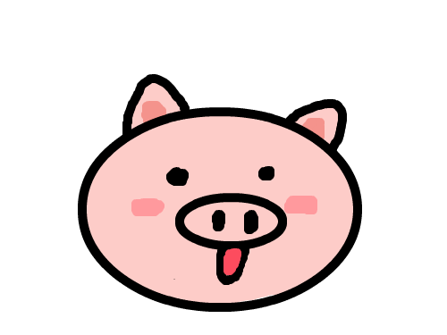 현이의 귀여운 돼지 작품!!! : 돼지를 귀엽게 그렸다. 스케치판 ,sketchpan