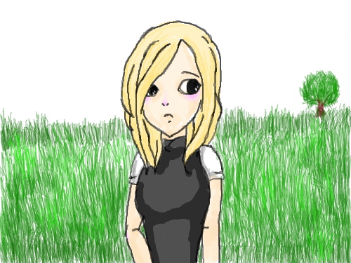 자캐 : 하늘은 도저히 못하겠네요.그리고 나름 열심히 그렸는데..또 좀 애같이 그려졌네요. 스케치판 ,sketchpan