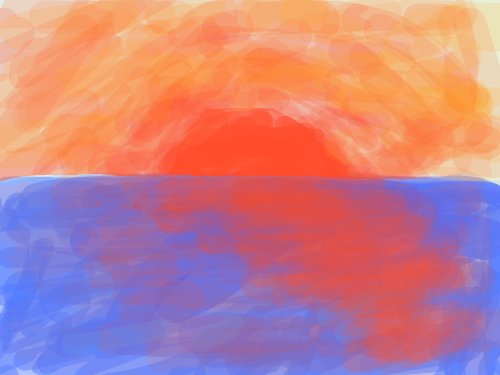 해지는거 : 첫작;; 스케치판 ,sketchpan