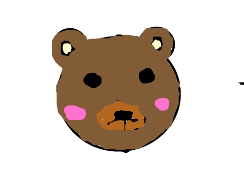 우울한 곰 : 우울한곰 스케치판 ,sketchpan