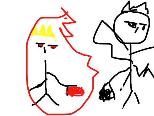 나루토vs사스케 : 맞짱을깜 스케치판 ,sketchpan