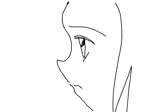 햎이엔딩 : 스토리시망 스케치판 ,sketchpan