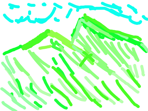 ..배경 : 못그렸지만..이거는 산의 풍경입니다ㅣ. 못그렸어염.. 스케치판 ,sketchpan