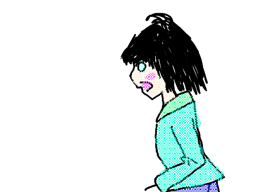 걷기!!;; : 뭔가 씩씩대면서 걷는거같다... 스케치판 ,sketchpan
