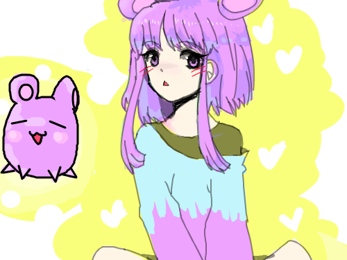 쥐의인화 : 대충한티가나넹ㅋㅋㅋ 스케치판 ,sketchpan