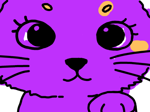 보라고양이 : 보라고양이 스케치판 ,sketchpan