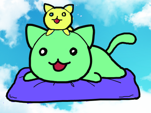 글쎄고양이 : 글쎄고양이 스케치판 ,sketchpan