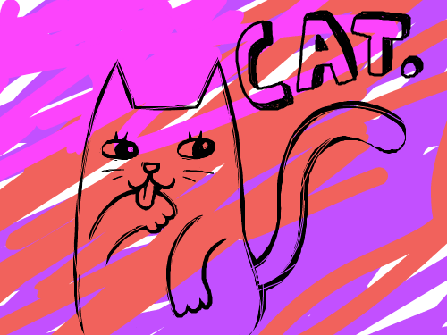 냐옹이 냐옹이` : 여러가지 고양이 미나 스케치판 ,sketchpan