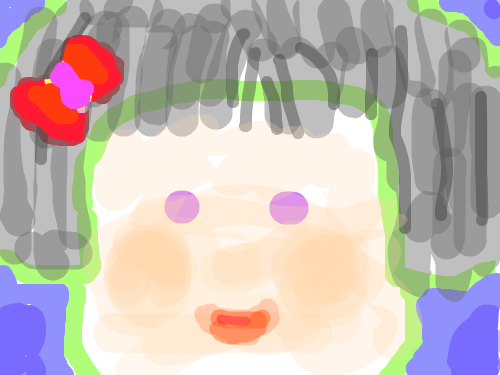은수 : 앞면 모습 스케치판 ,sketchpan