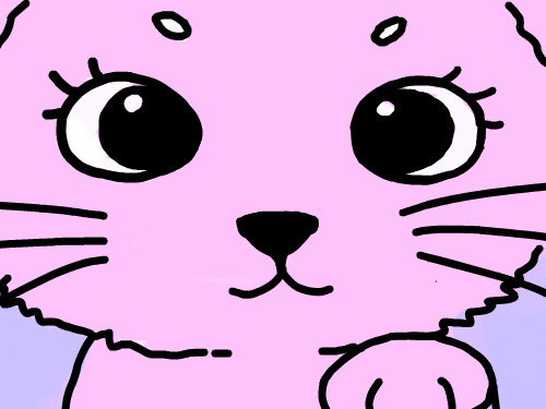 고양이 : 고양이입네다. 스케치판 ,sketchpan