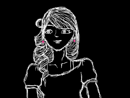 girl : 누군가 닮지 않았나요? 스케치판 ,sketchpan