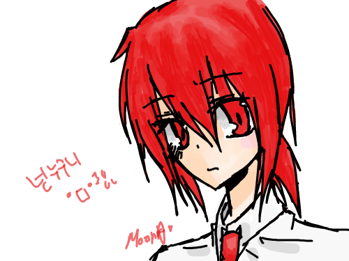 낙서ㅇ_ㅇ : 아이디랑 비번을까먹는 바람에 게스트로 올리네요 orz그냥 낙서입니다 하하누구인지도 모르겠네요 =_=;요즘 빨간머리랑 빨간눈이 끌려서 그냥 생각없이 낙서해도..; 스케치판 ,sketchpan