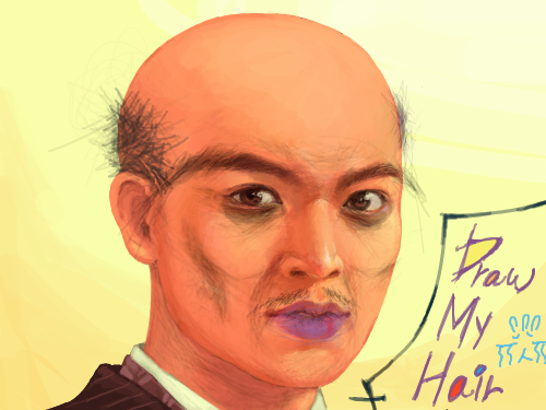 노인 구준표 : 별로 노인같지는 않지만--;; 스케치판 ,sketchpan