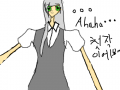Emerald`s Eye. : 초록빛 눈동자를 가진 애의 그림. 첫작이에요... 스케치판 ,sketchpan