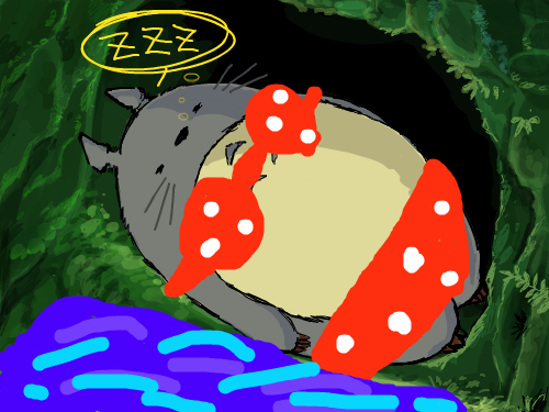 토토로집???아니면수영장??? : 이상하네그찌??? 스케치판 ,sketchpan