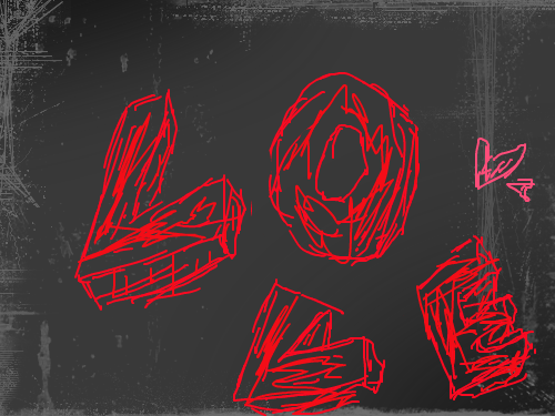 LOVE2 : LOVE2 스케치판 ,sketchpan