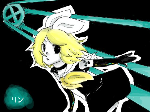 카가미네 린(노심융해) : 카가미네 린 노심융해 버전입니다^~ 스케치판 ,sketchpan