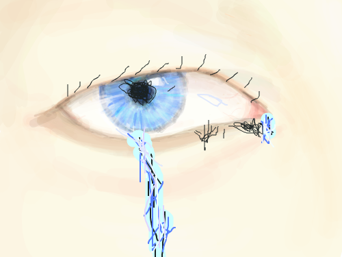 ㅠㅠ  ㅠㅠ  ㅠㅠ. : 우는 모습이 예요. 스케치판 ,sketchpan