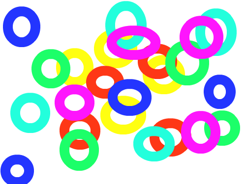 원의세계 : 원이살아가는환상적인세계 스케치판 ,sketchpan