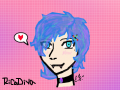 Anime Girl : just a doodle, i was bored -by RicaDiva 스케치판 ,sketchpan
