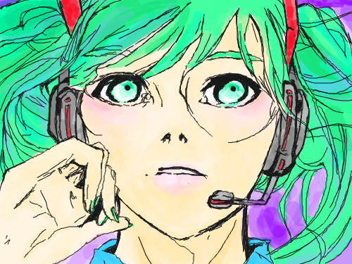 미쿠미쿠ㅋㅋ : 미쿠미쿠미쿠ㅋㅋㅋㅋㅋㅋ 스케치판 ,sketchpan