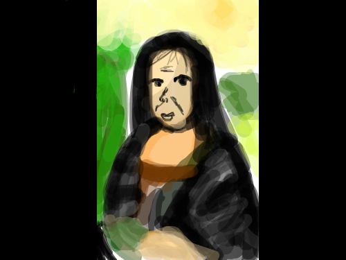 모나리자 : ㅋㅋㅋㅋ 스케치판 ,sketchpan