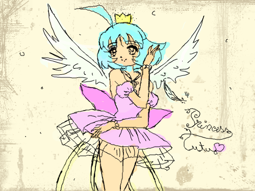 천사 : 천사의작품 스케치판 ,sketchpan