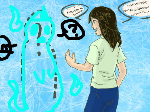 귀신과 얘기해요 : 귀신과 얘기해요 공동묘지가 어디에요? 스케치판 ,sketchpan