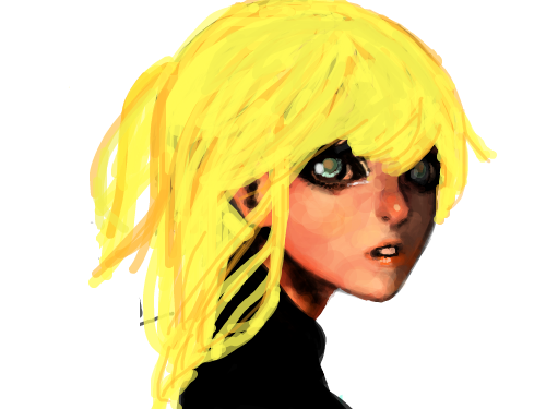 바꾸긴 바꿨는데... : ㅁ...뭐죠 이건...안어울린다.........() 스케치판 ,sketchpan