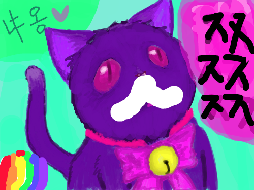 늙은 고양이 : 늙어도 귀여운 고!양!이~!! 스케치판 ,sketchpan