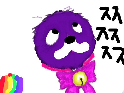 귀와 몸이없는 불쌍~한 고양이 : 소리도 못듣고 움직이지도 못하구나... 스케치판 ,sketchpan